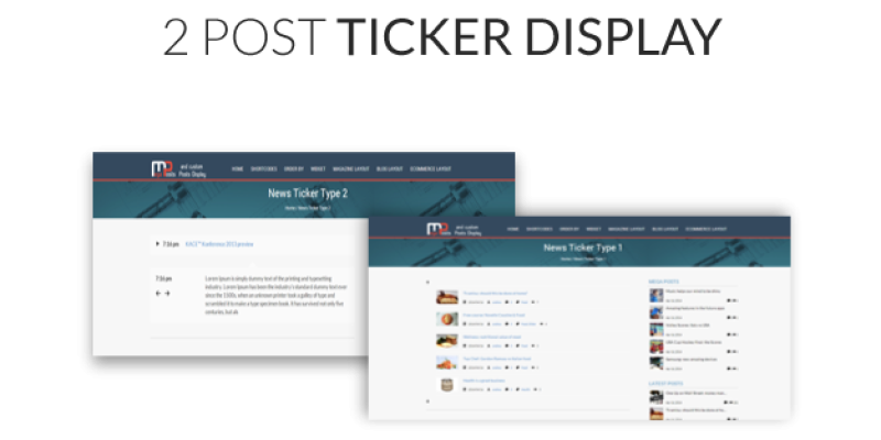 Mega Posts Display for Visual Composer