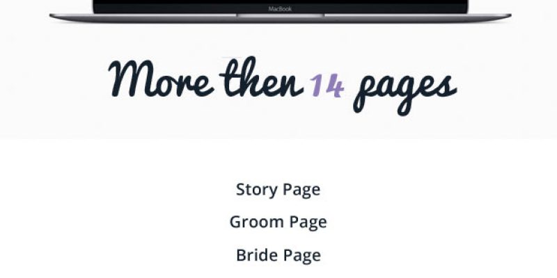 LovelyTime – Clean and Responsive HTML Wedding Template