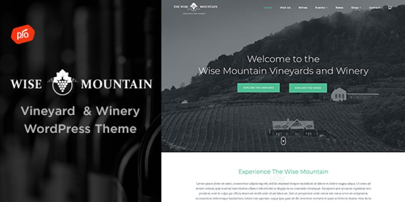 Stone Hill – Vineyard and Winery Theme
