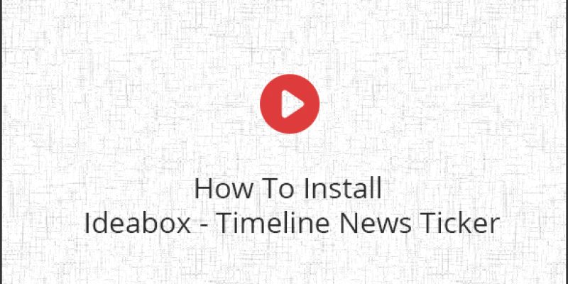 Ideabox – Timeline News Ticker