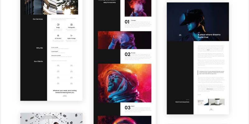 MMLST – Creative Portfolio Showcase Adobe XD Template