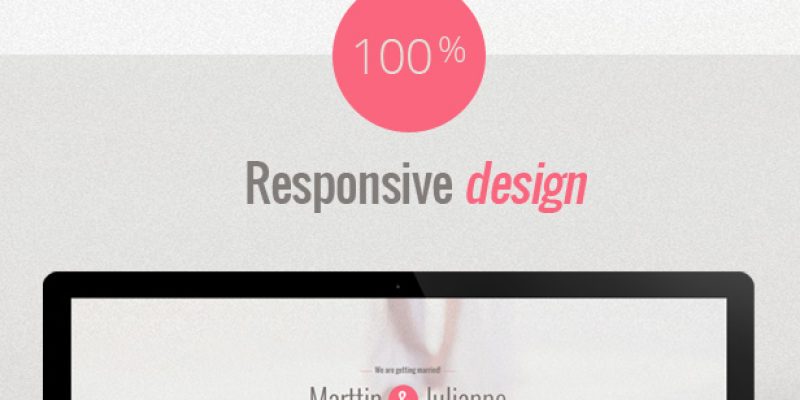 Bodas – HTML Wedding Template