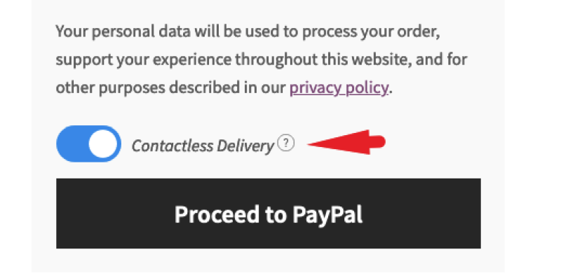WooCommerce Contactless Delivery