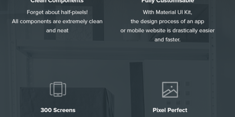 Material Design UI KIT – 300+ for Sketch