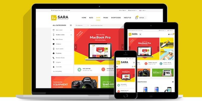 Sara – WooCommerce WordPress Market Theme