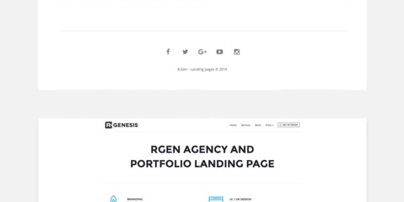 Agency HTML Landing Page