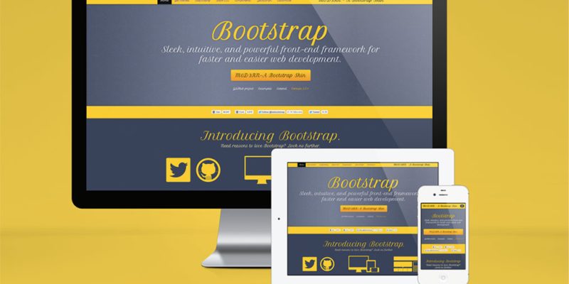 Mod3rn – A Bootstrap Skin