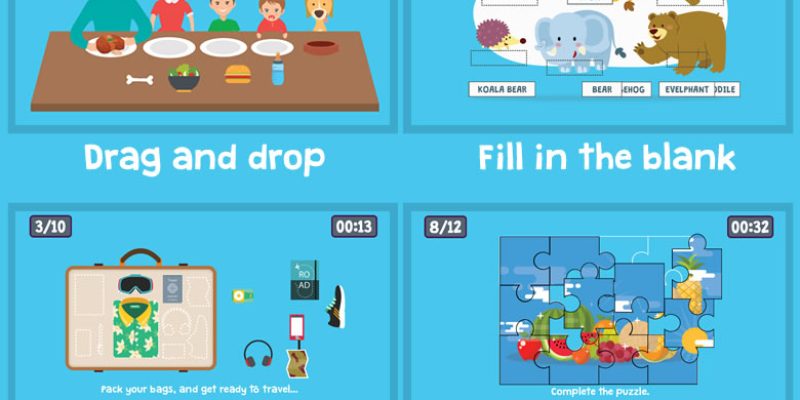 Draggable Puzzle – HTML5 Game