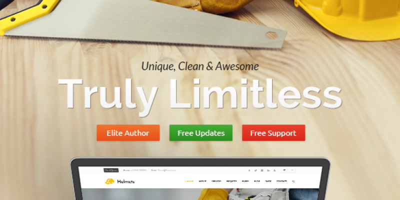 Helmets – Drupal 8.8 Theme for Handyman