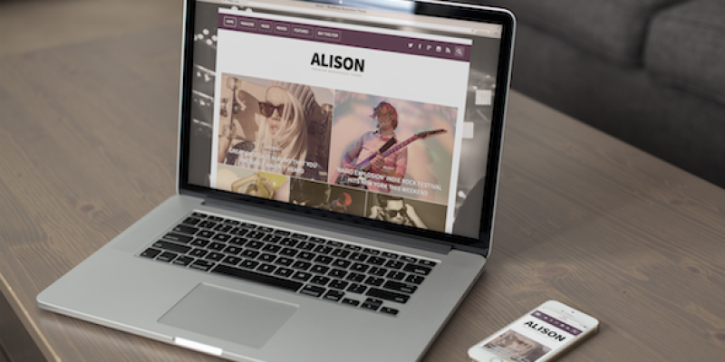 Alison – Responsive WordPress News Theme