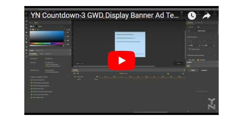 Countdown 3 – Event Promotion HTML5 Banners with Live Countdown (GWD, jQuery)