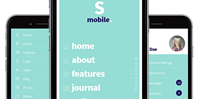 MobileS Responsive HTML Mobile Template
