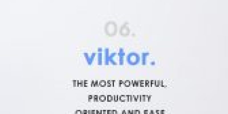 Viktor – Responsive Corporate WordPress Theme