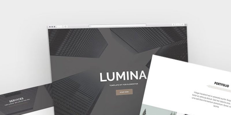 Lumina – Creatives & Business Elementor Template Kit