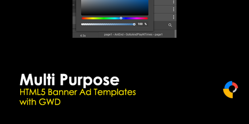 Premium Multi Purpose HTML5 Banner Ad Templates with GWD