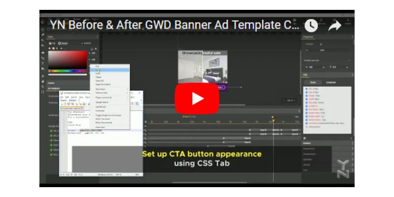 Before & After – Interactive Animated HTML5 Banner Ad Templates (GWD, jQuery)