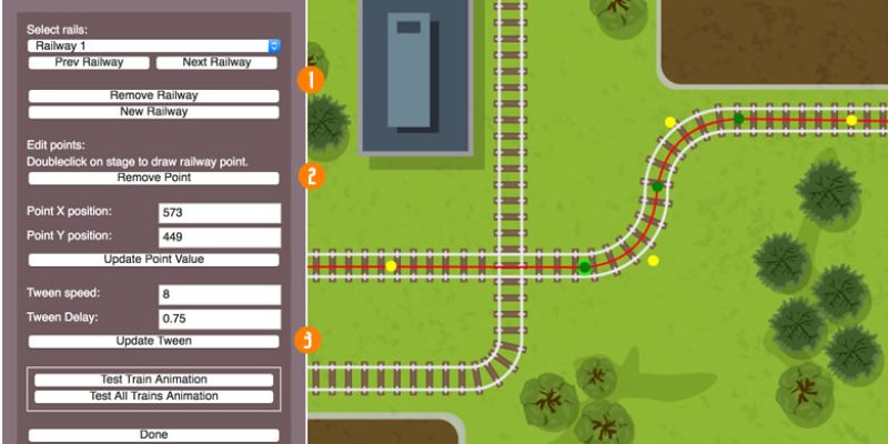 Rail Rush – HTML5 Game
