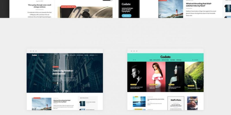 Codate – Modern Magazine and Blog theme