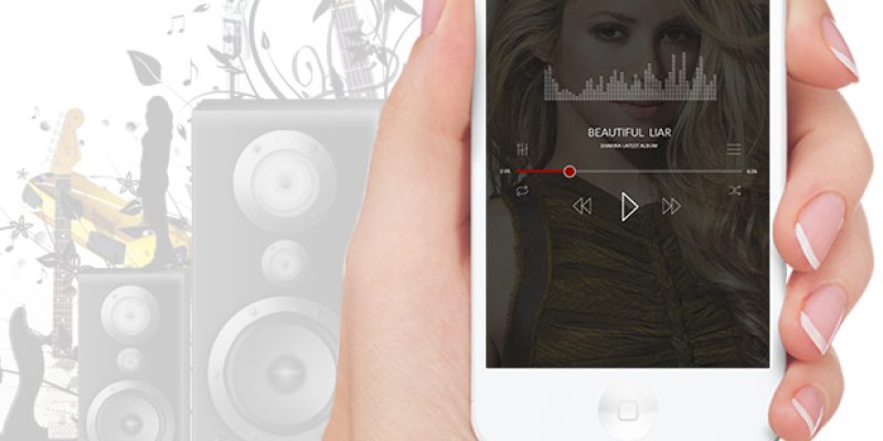 Mobile Music Player Template – Pakka Music