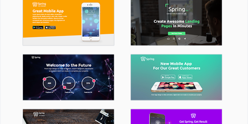 Spring – Multipurpose Unbounce Pack