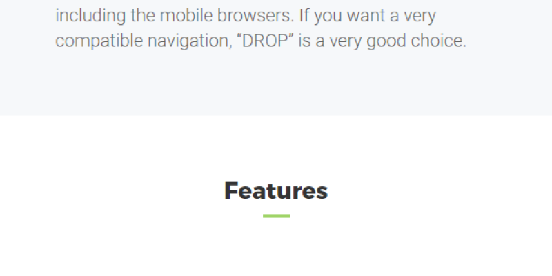 DROP | Responsive Dropdown Navigation