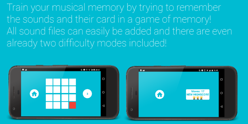 Musical Memory – Game with AdMob & Video Guides!