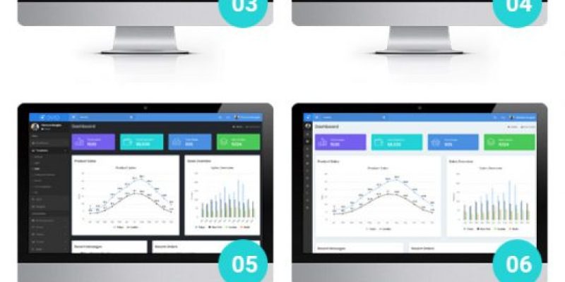 Ovio –  Bootstrap Based Responsive Dashboard – Admin Template