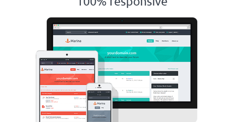 Marina — Responsive & Retina Ready phpBB3 Theme