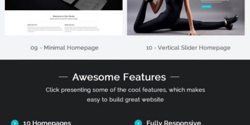 Click – Multi-Purpose Responsive Drupal 8.8 Theme