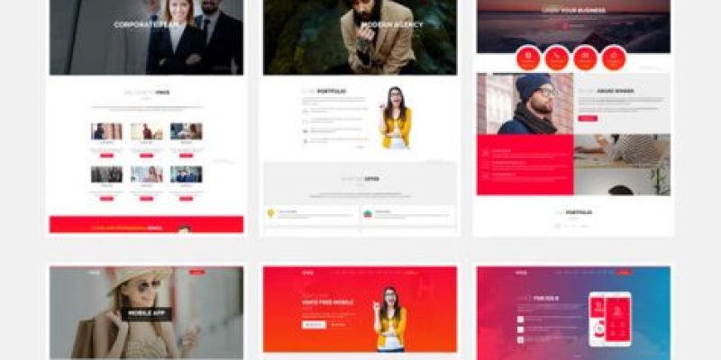 Vince Onepage & Multipages Business Drupal 8.8 Theme