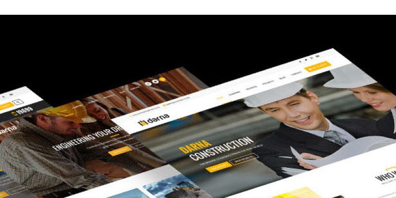 Darna – Building and Construction Drupal 8.8 Theme