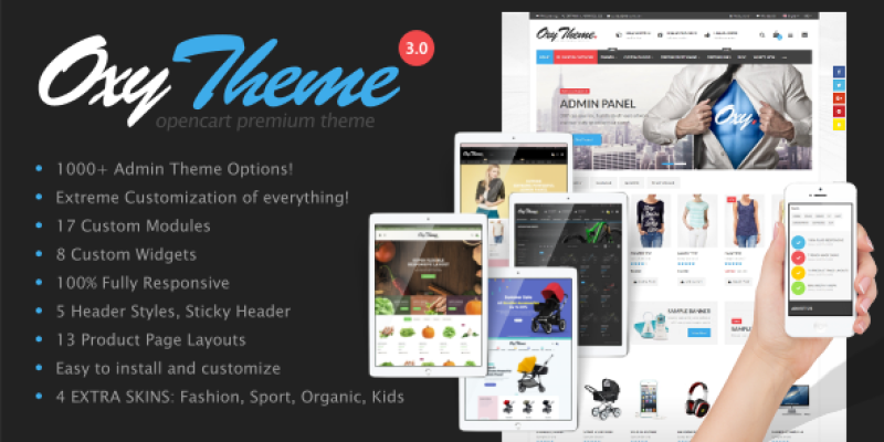 UP! – Multi-Purpose Responsive OpenCart 3 Theme