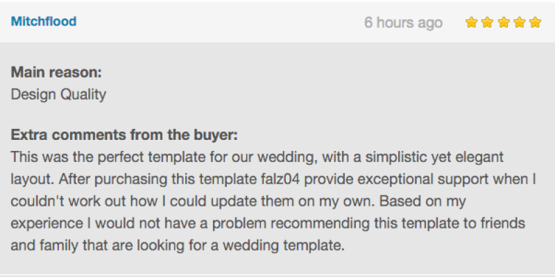 Better Half – Responsive Wedding HTML Template