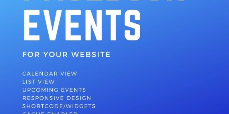 Facebook Events – WordPress Plugin