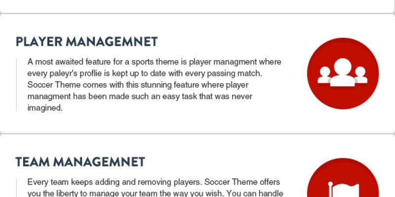 Soccer Club – Sports and Events News theme