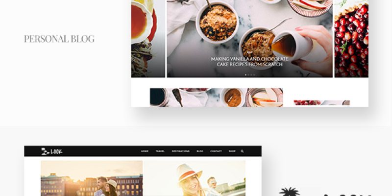 Look: Minimal Magazine and Blog WordPress Theme