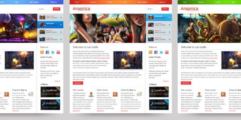 Ansonica – Clean & Modern HTML Template