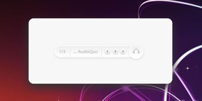 Tiny Music Player – HTML5 Audio w/ Flash Backup