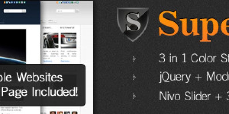 SuperPress Theme, Business+Portfolio+Magazine HTML