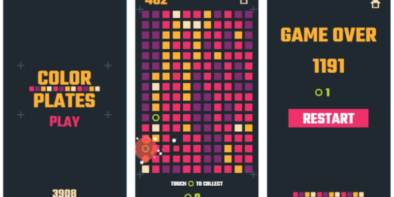 Color Plates – HTML5 Game (Construct3)