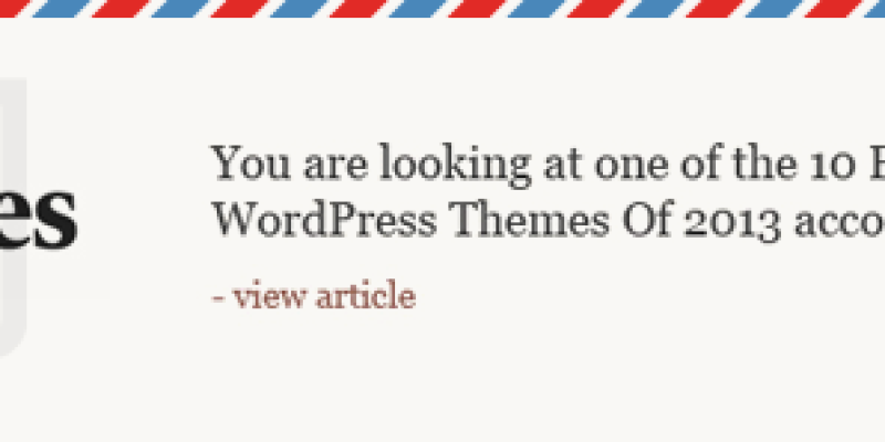 Retro – Vintage WordPress Theme