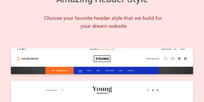 Young – Multipurpose eCommerce HTML Template