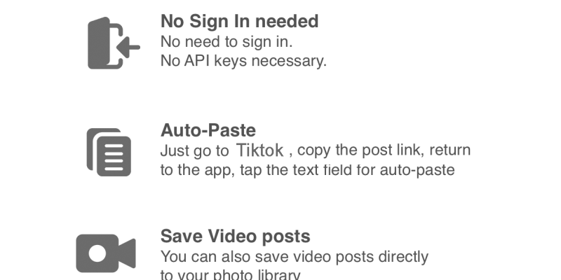 TikTok Repost without watermark | Admob | Onesignal | iOS