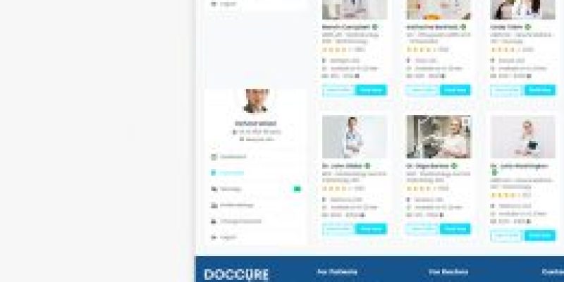 Doccure – Doctor Appointment Booking System Bootstrap Template