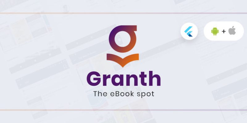 Granth – Flutter Ebook App + Admin panel