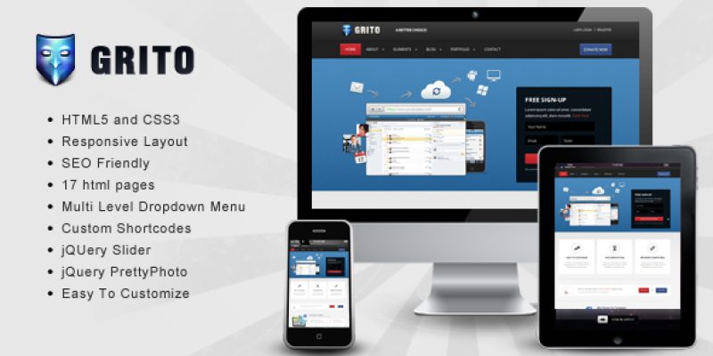 Decision – Bootstrap Responsive Template