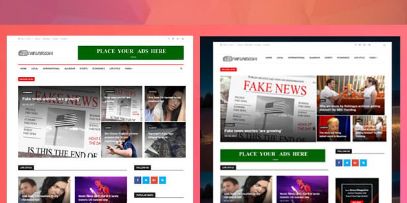 News Paper – Dynamic News, Magazine and Blog Portal Script