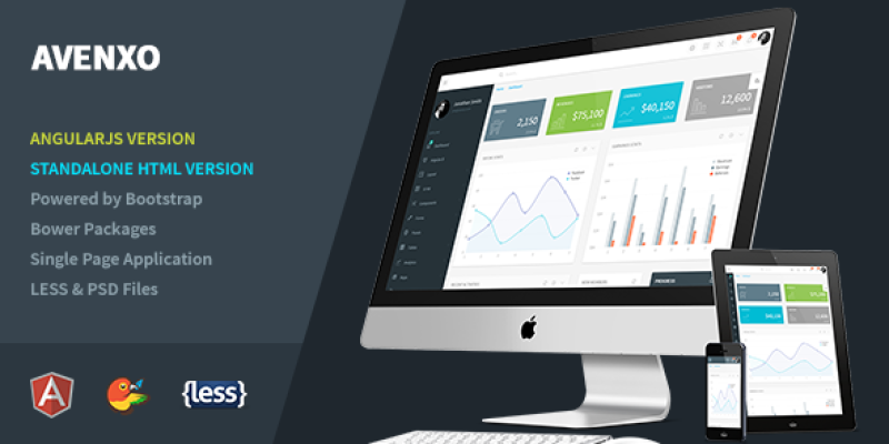 Avant – Clean and Responsive Bootstrap 3.3.2 Admin