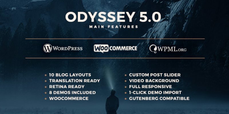 Odyssey – Personal WordPress Blog Theme