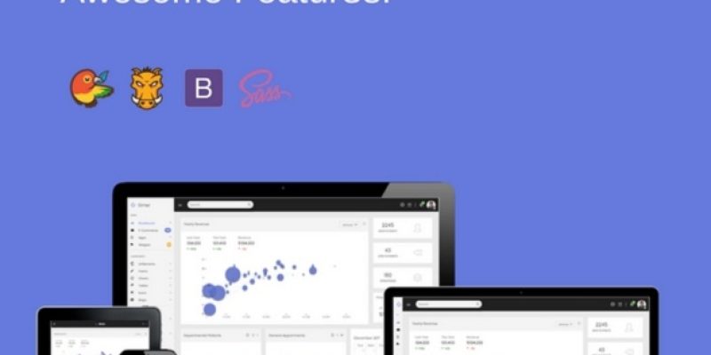 Elmer – Multipurpose Bootstrap Admin Dashboard Template + UI Kit